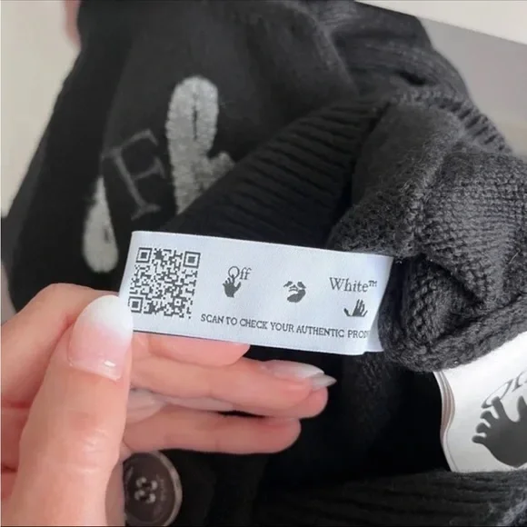 Off-White c/o Virgil Abloh cutout cardigan